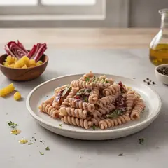Fusilli bucati alla crema di radicchio