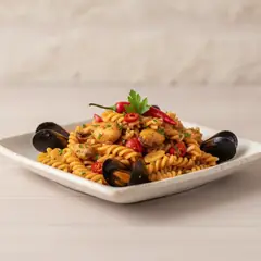 Fusilli cozze e seppioline