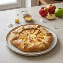 Galette alle mele