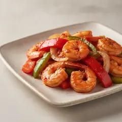 Gamberi in salsa piccante