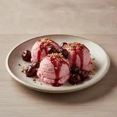 Gelato facile all'amarena