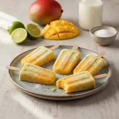 Ghiaccioli mango e lime