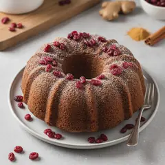 Gingerbread bundt cake