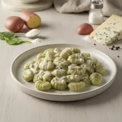 Gnocchetti verdi al gorgonzola