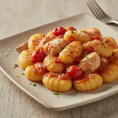 Gnocchi con gallinella di mare