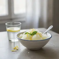 Granita al limone