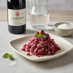 Granita al vino rosso
