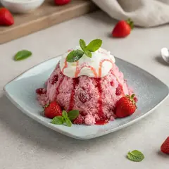Granita alla fragola