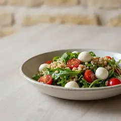 Insalata di farro e orzo estiva
