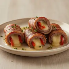 Involtini di carne e pancetta