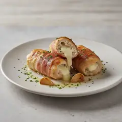 Involtini di pollo in padella