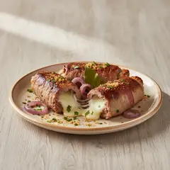 Involtini di vitello e speck