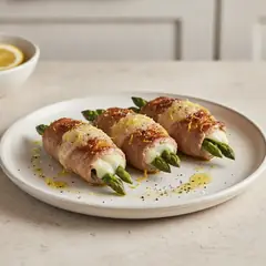 Involtini ripieni di asparagi