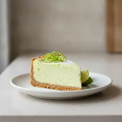 Key lime cheesecake
