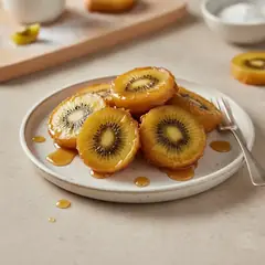 Kiwi fritti caramellati