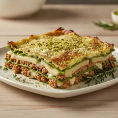 Lasagne al pistacchio