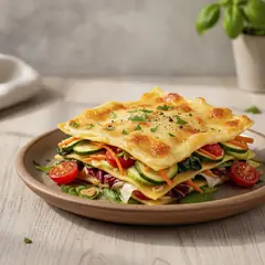 Lasagne alle verdure con crema al taleggio