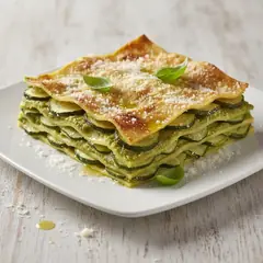 Lasagne con pesto e zucchine