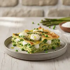 Lasagne vegane asparagi e piselli