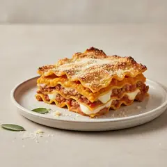 Lasagne zucca e salsiccia