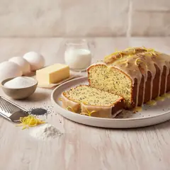 Lemon poppy seed cake