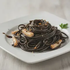Linguine al nero di seppia