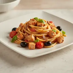 Linguine al ragù di pesce spada