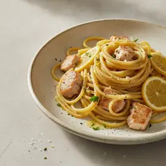 Linguine pesce spada e limone