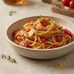Linguine piccanti al granchio