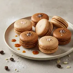 Macarons al caramello salato