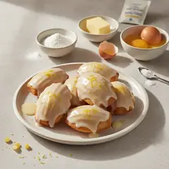 Madeleine glassate