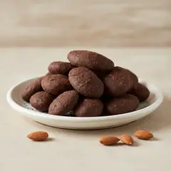 Mandorle atterrate al cioccolato