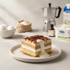 Mattonella al cappuccino