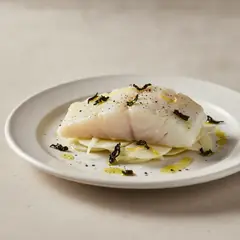 Merluzzo al vapore di tè