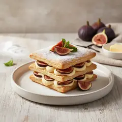 Millefoglie ai fichi