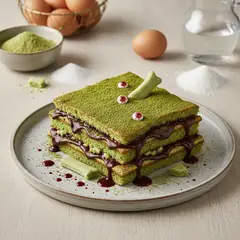 Millefoglie zombie con Pavesini