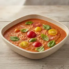 Minestra ai tre pomodori