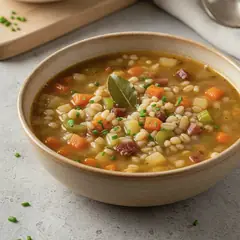 Minestrone d'orzo