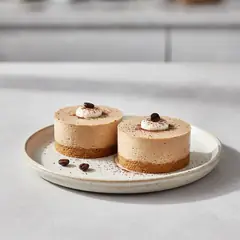 Mini cheesecake al caffè