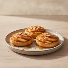 Mini tatin di mele e mandorle