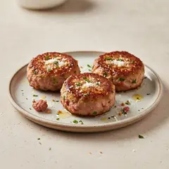Miniburgers aromatici con formaggio