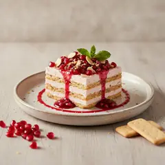 Monoporzione di semifreddo con Pavesini
