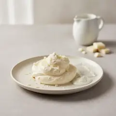 Mousse al cioccolato bianco