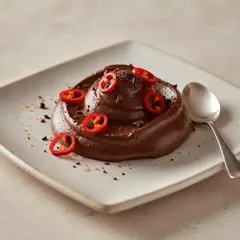 Mousse di cioccolato e peperoncino