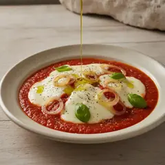 Mozzarella affogata