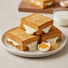 Mozzarella in carrozza al forno