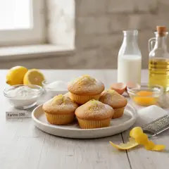 Muffin soffici al limone