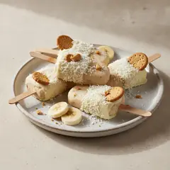 Nana ice cream su stecco con Pavesini