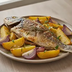 Ombrina al forno