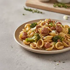 Orecchiette broccoli e salsiccia
